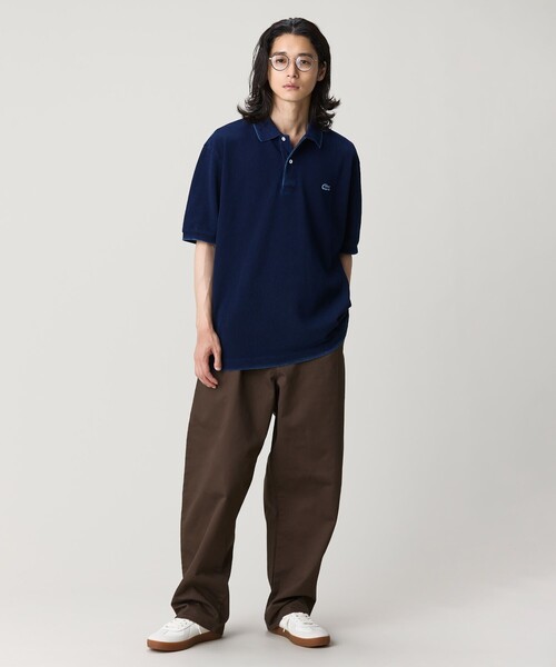 LACOSTE（ラコステ） 半袖ポロシャツ 4 ダークインディゴブルー メンズ