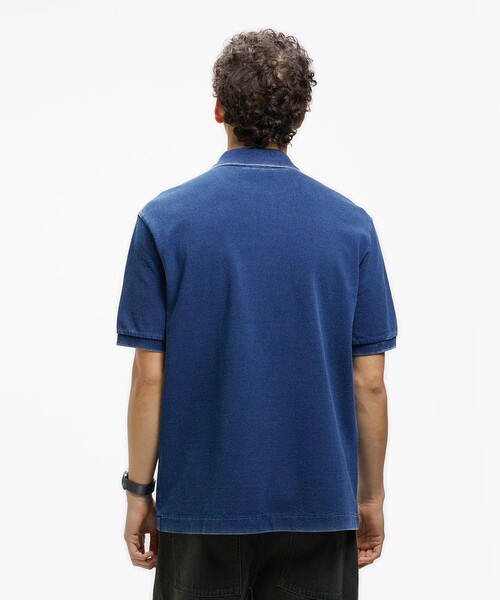 ★新品★ ラコステ 半袖ポロシャツ ブルー メンズ サイズ4 日本M相当 LACOSTE（ラコステ） 半袖ポロシャツ 4 ダークインディゴブルー メンズ