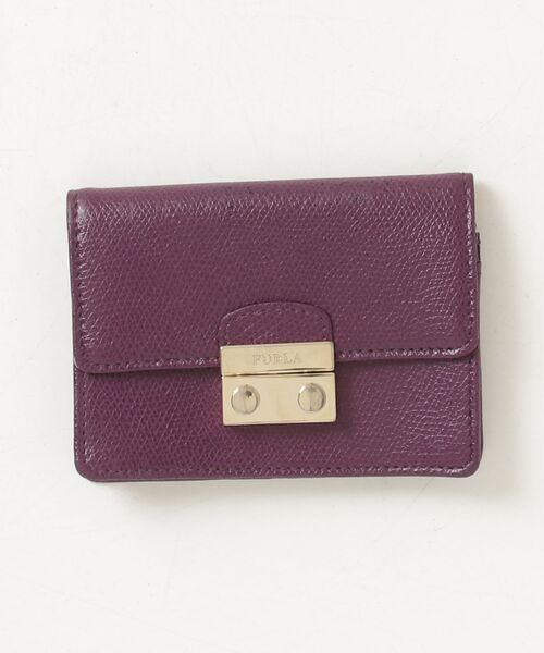 FURLA（フルラ） カードケース - パープル レディース : ZOZOTOWN