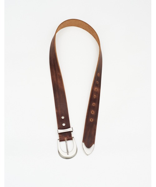 ベルト 4C DISTRESSED LEATHER BELT メンズ | NVRFRGT | 04