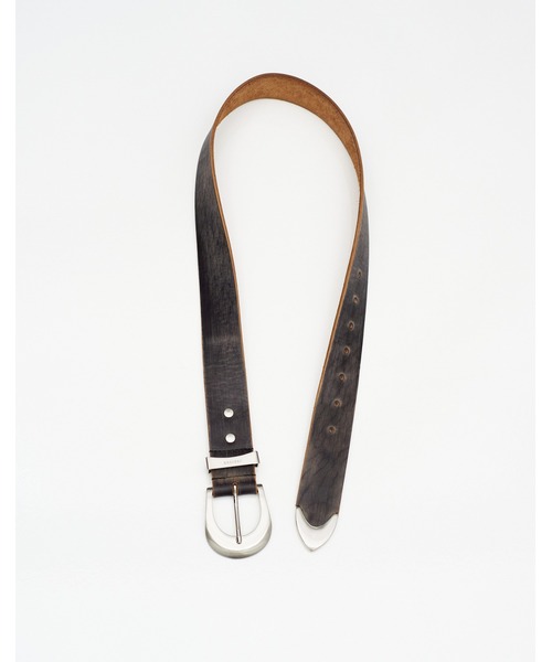 ベルト 4C DISTRESSED LEATHER BELT メンズ | NVRFRGT | 05
