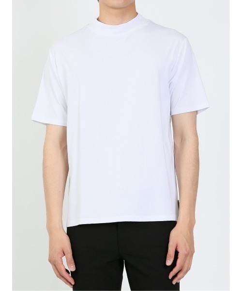 「renoma HOMME」 半袖Tシャツ LARGE ブラック メンズ_画像4