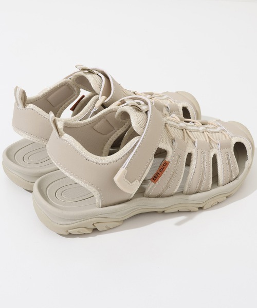 「KRIFF MAYER Lady's Collection」 フラットサンダル MEDIUM ブラック レディース_画像7