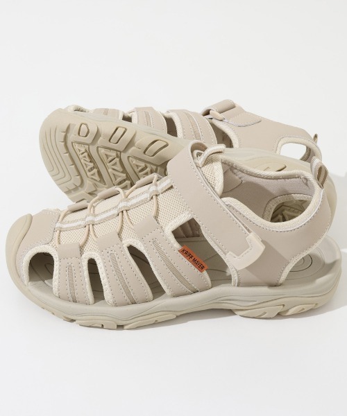 「KRIFF MAYER Lady's Collection」 フラットサンダル MEDIUM ブラック レディース_画像8