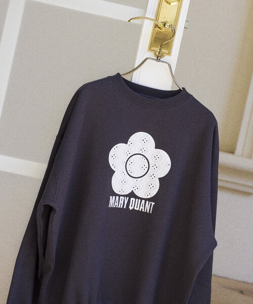 MARY QUANT（マリークヮント） トレーナー スウェット 裏起毛 マリー 