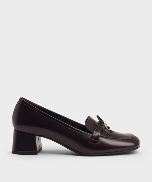 CHARLES ＆ KEITH（チャールズ&キース） ローファー サークルチャーム