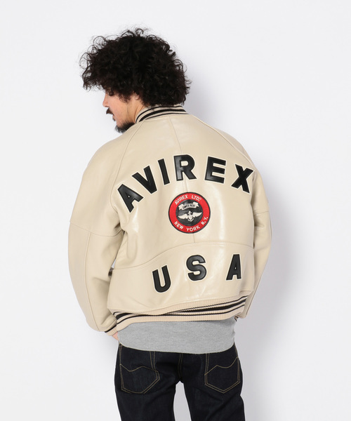 ジャケット スタジャン avirex/アヴィレックス/メンズ/VARSITY JACKET/ヴァーシティー　ジャケット avirex/アヴィレックス/メンズ/VARSITY