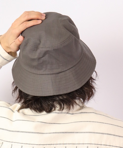 STONE  コットン バケットハット　試着のみ Fabulous（ファビュラス） 帽子 ハット コットンリップバケットハット