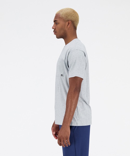 SALE【国内発送】New Balance◆メンズ ポケット付きTシャツ New Balance tシャツ NB Essentials ポケット ショートスリーブT