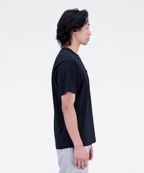 SALE【国内発送】New Balance◆メンズ ポケット付きTシャツ New Balance tシャツ NB AT ポケット ショートスリーブTシャツ