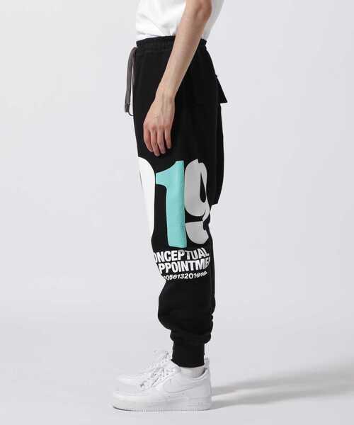 A.F ARTEFACT スウェットパンツ　サイズ2 A.F ARTEFACT/エーエフ・アーティファクト/Zip Sweat Sarouel