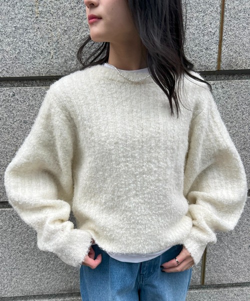 MARIA McMANUS マリアマクマナス ニット・セーター XS ピンク 【古着】【中古】 MARIA McMANUS マリアマクマナス ニット・セーター XS ピンク