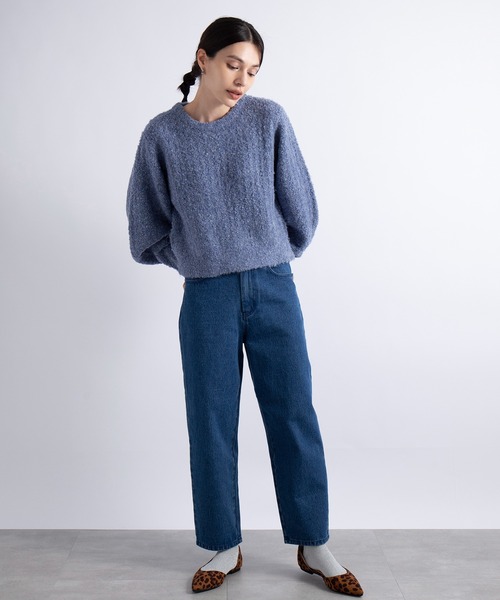 MARIA BELLENTANI 売れ筋商品|||マリア ベレンターニ ニット&セーター アウター レディース Sweaters Blue SETUP7 ニット セーター 24AWモデル！SWEET 掲載商品 谷まりあ