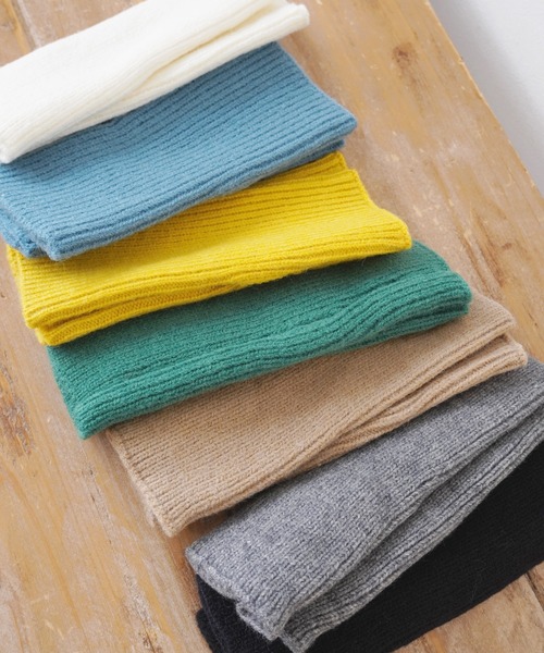 Port（ポート） アームカバー リブ ニット ショート アームウォーマー