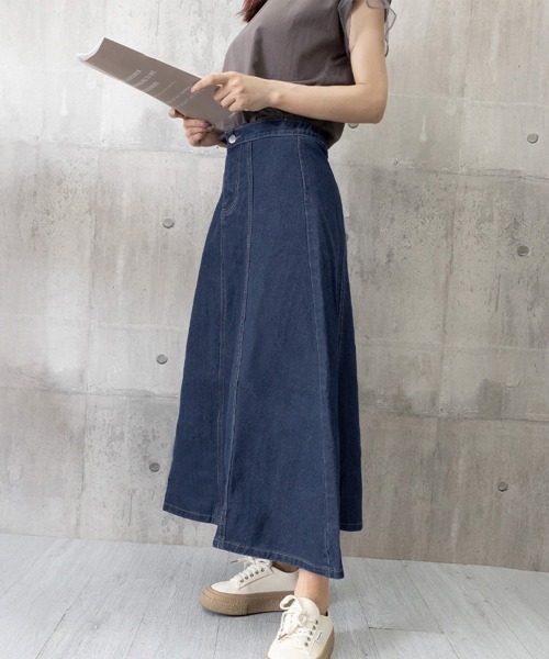 Acne Studios ◆ ペイント デニム ロング スカート 送料関税込 21685574_53365831_1000.jpg