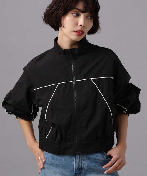 パイピングショートジャケット パイピングショートジャケット（ノーカラージャケット/コート