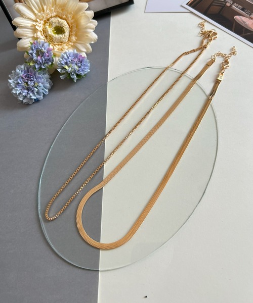 NET-A-PORTER Alighieri ゴールド ダブルレイヤーネックレス DiamondHearts ネックレス ダブルレイヤーネックレス レディース