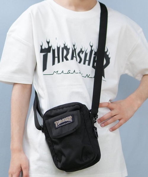 THRASHER（スラッシャー） ポーチ キッズ バック BAG ミニショルダー
