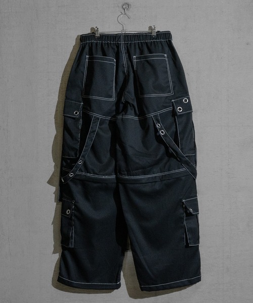【関税込み】Jean Paul Gaultier カーゴパンツ JOHN'S CLOSET カーゴパンツ 「13」EYELET付 2WAYカーゴパンツ