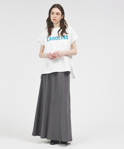 tシャツ 「MICA＆DEAL × STAR＆STRIPE」CAROLINA ロゴTシャツ レディース STAR&STRIPE tシャツ 「MICA＆DEAL × STAR＆STRIPE」CAROLINA