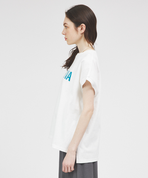 tシャツ 「MICA＆DEAL × STAR＆STRIPE」CAROLINA ロゴTシャツ レディース STAR&STRIPE tシャツ 「MICA＆DEAL × STAR＆STRIPE」CAROLINA