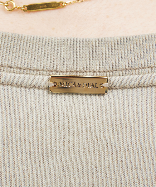 tシャツ 「MICA＆DEAL × STAR＆STRIPE」CAROLINA ロゴTシャツ レディース STAR&STRIPE tシャツ 「MICA＆DEAL × STAR＆STRIPE」CAROLINA