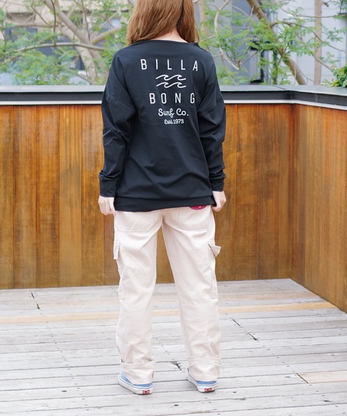 windandsea la jolla ラッシュガード　ロンT LAJOLLA BILLABONG ラッシュガード レディース 「FOR SAND AND WATER