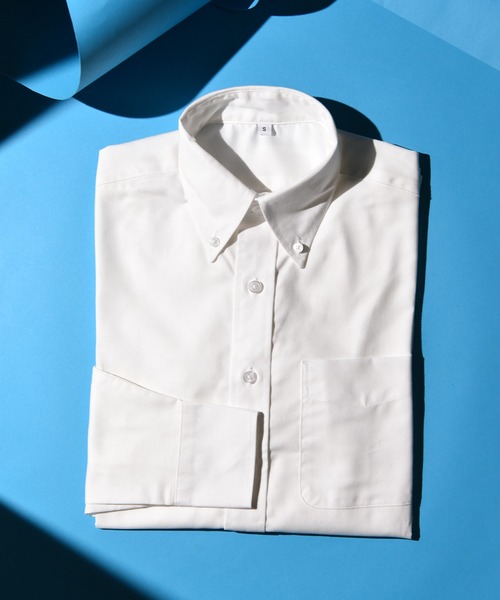フォーマル シャツ 1-4C1  長袖 ボタンダウンシャツ ビジネス  ビッグサイズYシャツ メンズ レディース | CALIFORNIA OUTFITTERS | 03