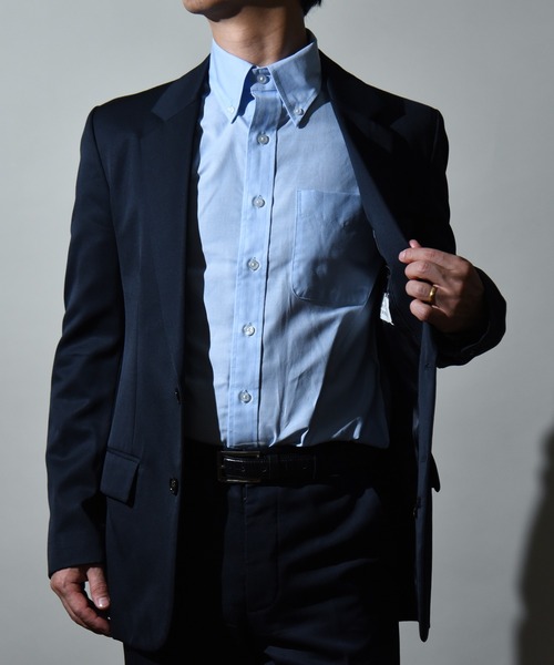 フォーマル シャツ 1-4C1  長袖 ボタンダウンシャツ ビジネス  ビッグサイズYシャツ メンズ レディース | CALIFORNIA OUTFITTERS | 17