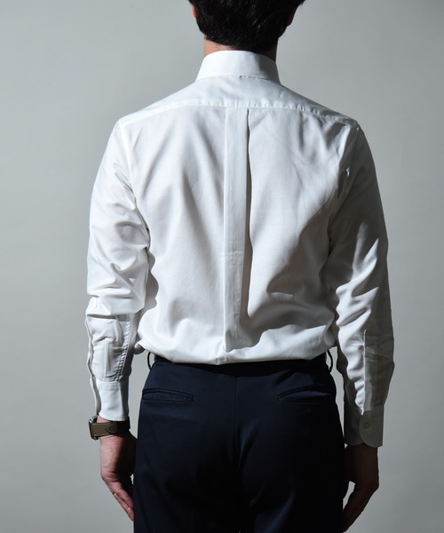 フォーマル シャツ 1-4C1  長袖 ボタンダウンシャツ ビジネス  ビッグサイズYシャツ メンズ レディース | CALIFORNIA OUTFITTERS | 14