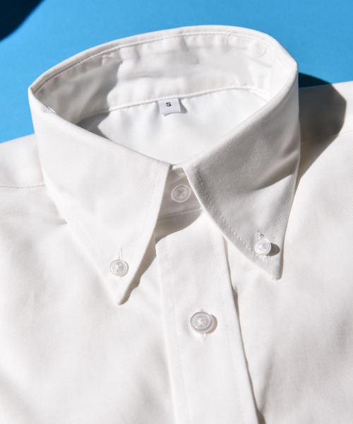 フォーマル シャツ 1-4C1  長袖 ボタンダウンシャツ ビジネス  ビッグサイズYシャツ メンズ レディース | CALIFORNIA OUTFITTERS | 05