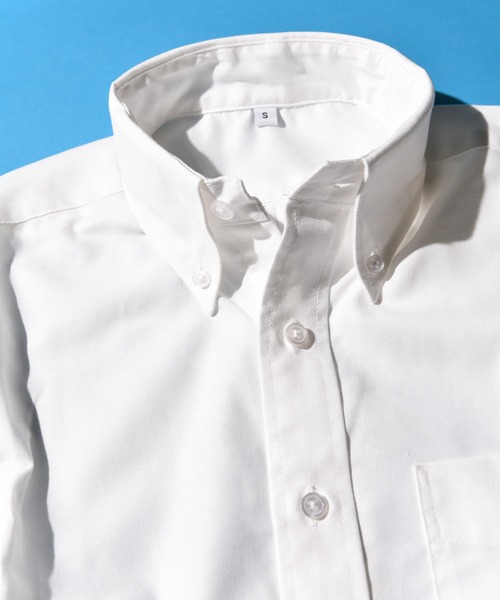 フォーマル シャツ 1-4C1  長袖 ボタンダウンシャツ ビジネス  ビッグサイズYシャツ メンズ レディース | CALIFORNIA OUTFITTERS | 06