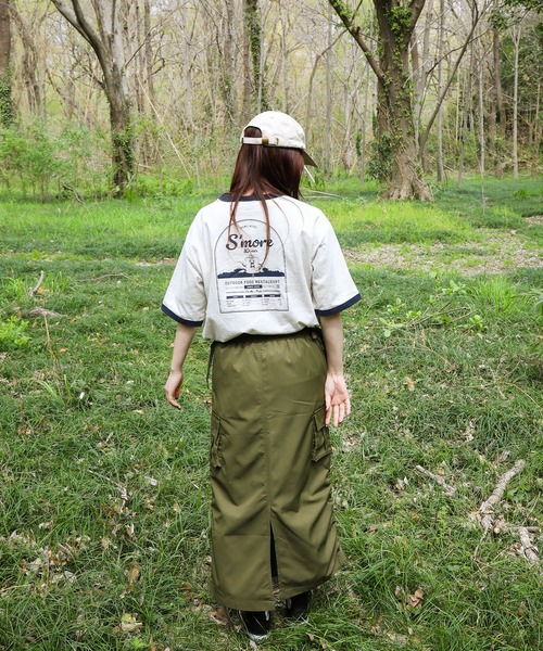 S'more tシャツ diner ringer T-shirt レディース メンズ