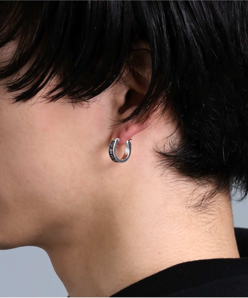 LION HEART（ライオンハート） ピアス “HOWL”クロッシングピアス