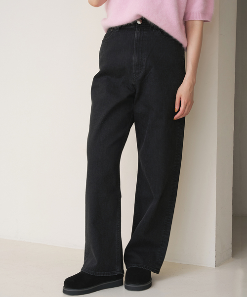 人気特価 ヤヌークyanuk joan 25 fvs IENA ボーイズストレートデニム パンツ