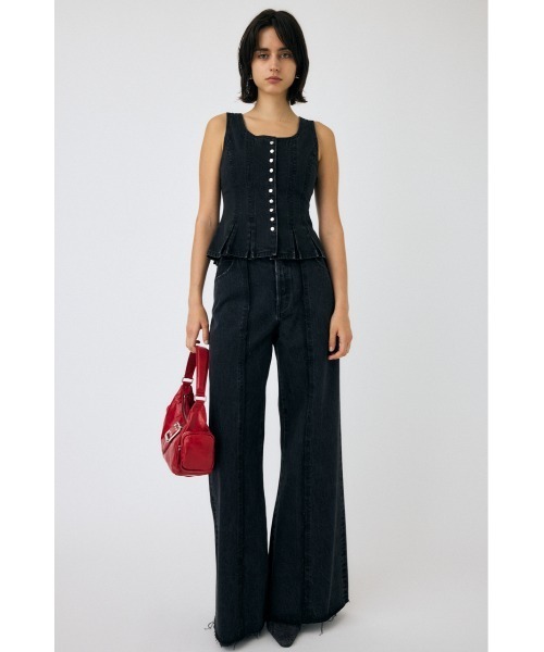 moussy - MOUSSY マウジー　ジレ　GLENCHECK TAILORED ベスト MOUSSY マウジー ジレ GLENCHECK TAILORED ベスト