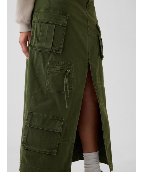 GAP スカート カーゴ マキシスカート : ZOZOTOWN Yahoo!店