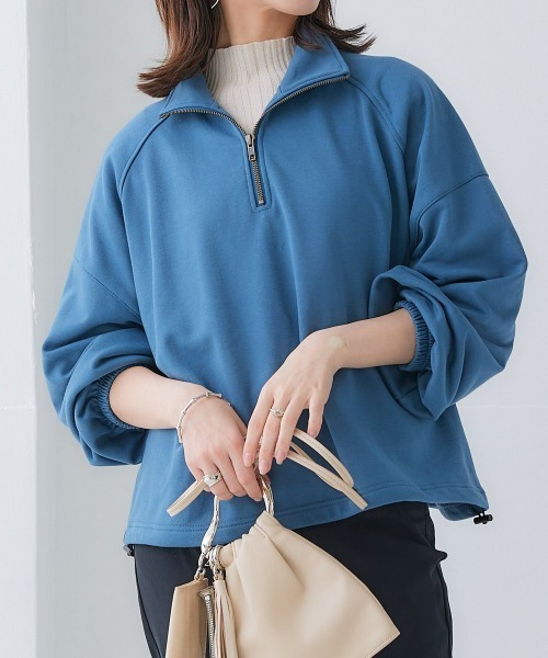 ニット セーター Fluid.(フルイド) Fluid.×Robert Collina　コットンリブニット レディース 楽天市場】ニット セーター レディース 綿100％ ランダムリブ 冬