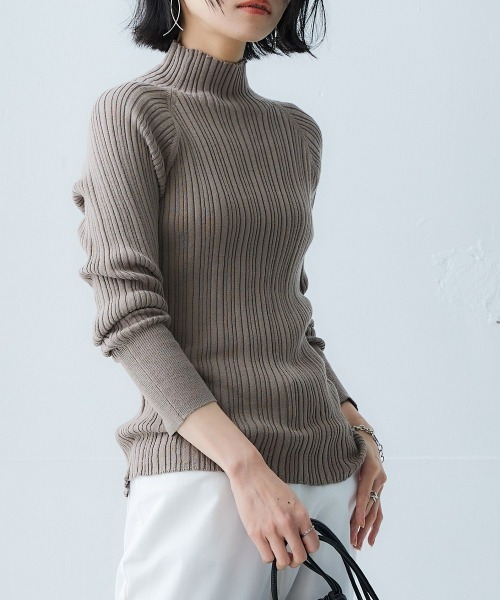売れ筋商品|||ロベルトカヴァリ ニット&セーター レディース アウター Jumper - sabbia ニッセン ニット セーター 綿100％ハイネックランダム