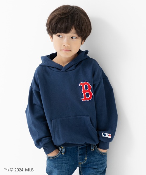 MLB パーカー ロゴ キッズ 子供服 男の子 女の子 : ZOZOTOWN