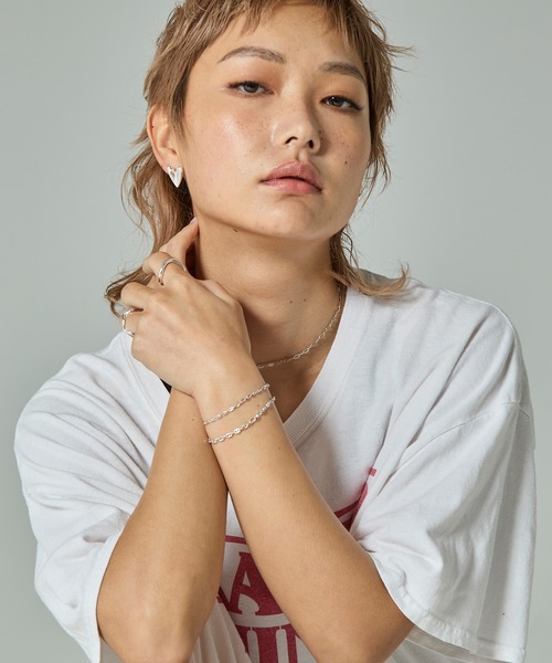 ROZY（ロージー） ブレスレット 「SV」ロロマリーナチェーン