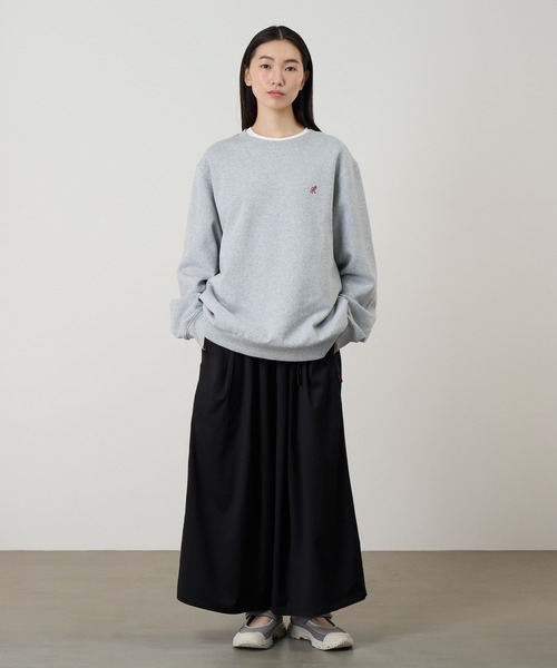 GRAMICCI 別注 タックフレアパンツ Gramicci（グラミチ） ストレッチ ギャバジン フレアパンツ