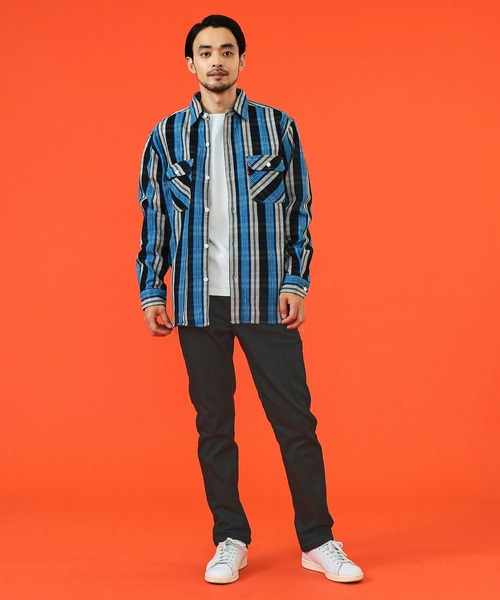 EDWIN（エドウィン） チノパン WILD FIRE チノパンツ トラウザー 暖