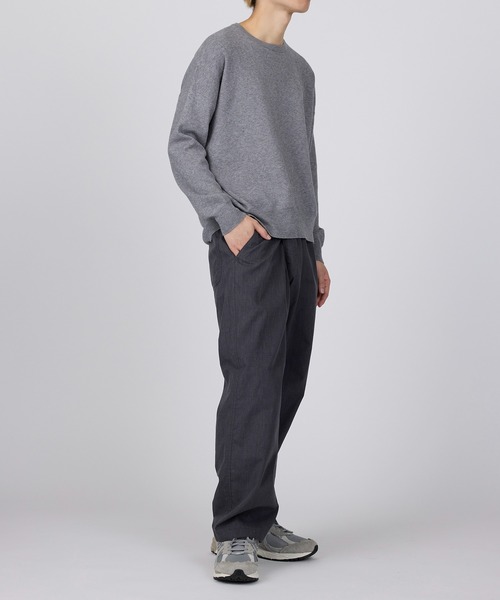 Hanes パンツ 「Hanes」TCウェザー シャーリングパンツ 股下70cm