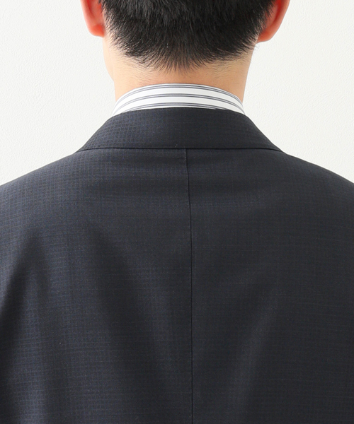 セレモニースーツ セットアップ D.OLIVER ダブルブレスト 6ボタン スーツ DORMEUIL メンズの画像
