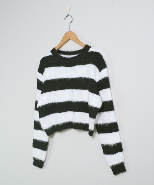 shopnikoniko（ショップにこにこ） ニット セーター ショート丈