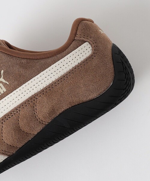 PUMA スピードキャット　ホワイト・デニム PUMA プーマ スピード キャット レザー SPEEDCAT LTH WHITE-PUMA