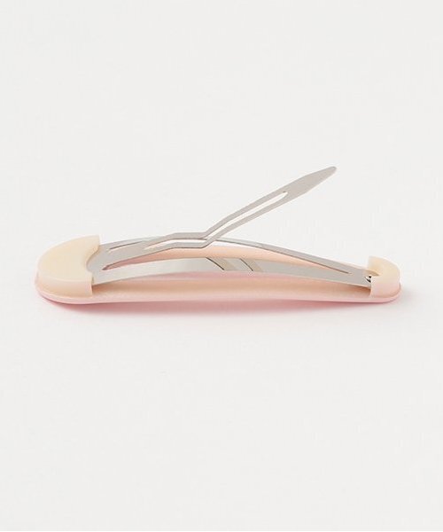 ピンクハイビスカス☆6センチパッチンピン ハイビスカス ヘアクリップ ピンク ヘアピン 髪留め 髪どめ 髪