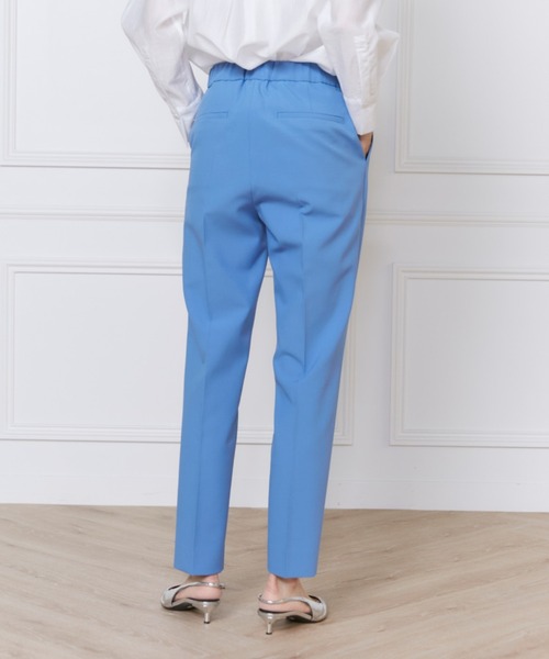 パンツ 美脚テーパードパンツ レディースの画像