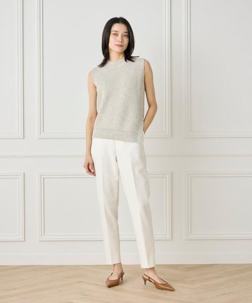 INED（イネド） パンツ 美脚テーパードパンツ レディース : ZOZOTOWN